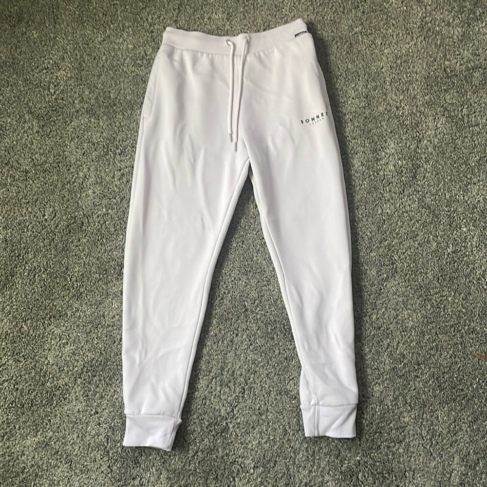 Sonneti London men sweatpants size small light pink (New)